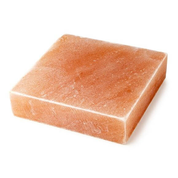Плитка из соли Розовая Шлифованная 20х20х5 см